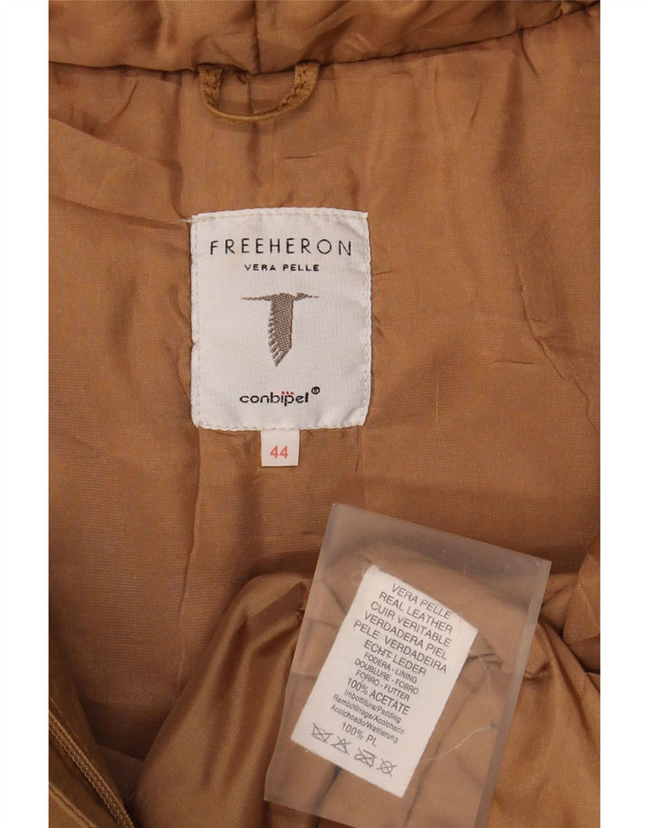 Conbipel Veste coupe-vent à capuche Free Heron pour femme IT 44 Beige moyen