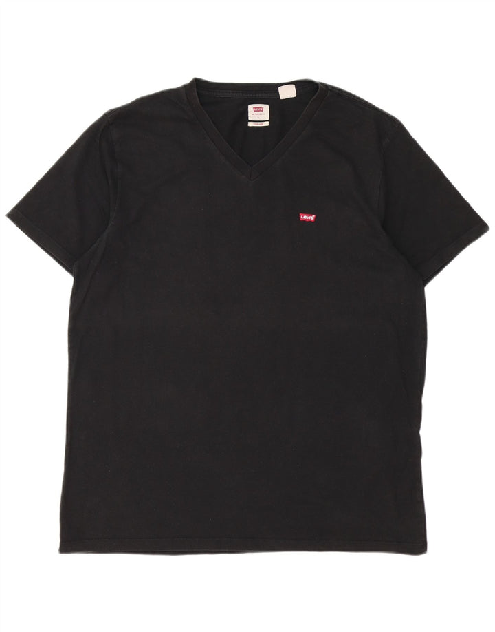 Levi's T-Shirt Standard Homme Noir Large Coton