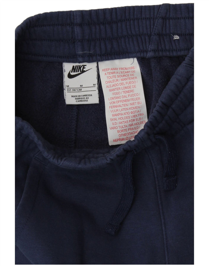 NIKE Pantalon de survêtement graphique pour garçon 10-11 ans Bleu marine moyen