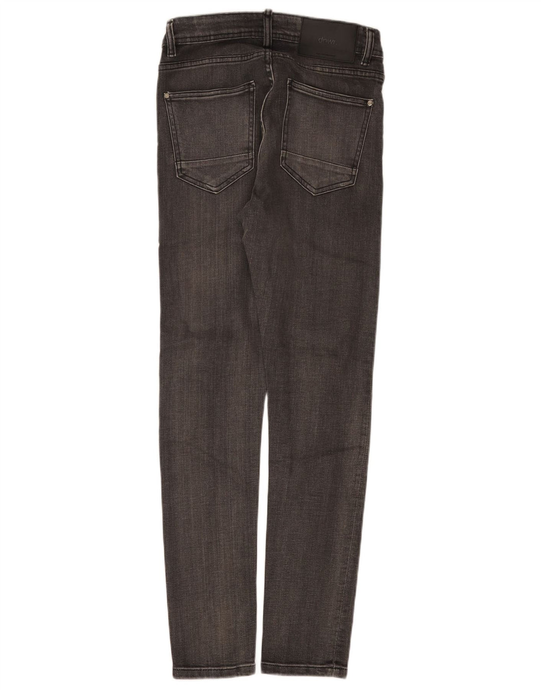 Zara Jean Slim Homme EU 38 Small W30 L30 Gris Coton
