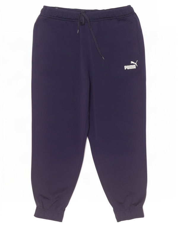 Puma Pantalon de survêtement pour homme XL Bleu marine Polyester