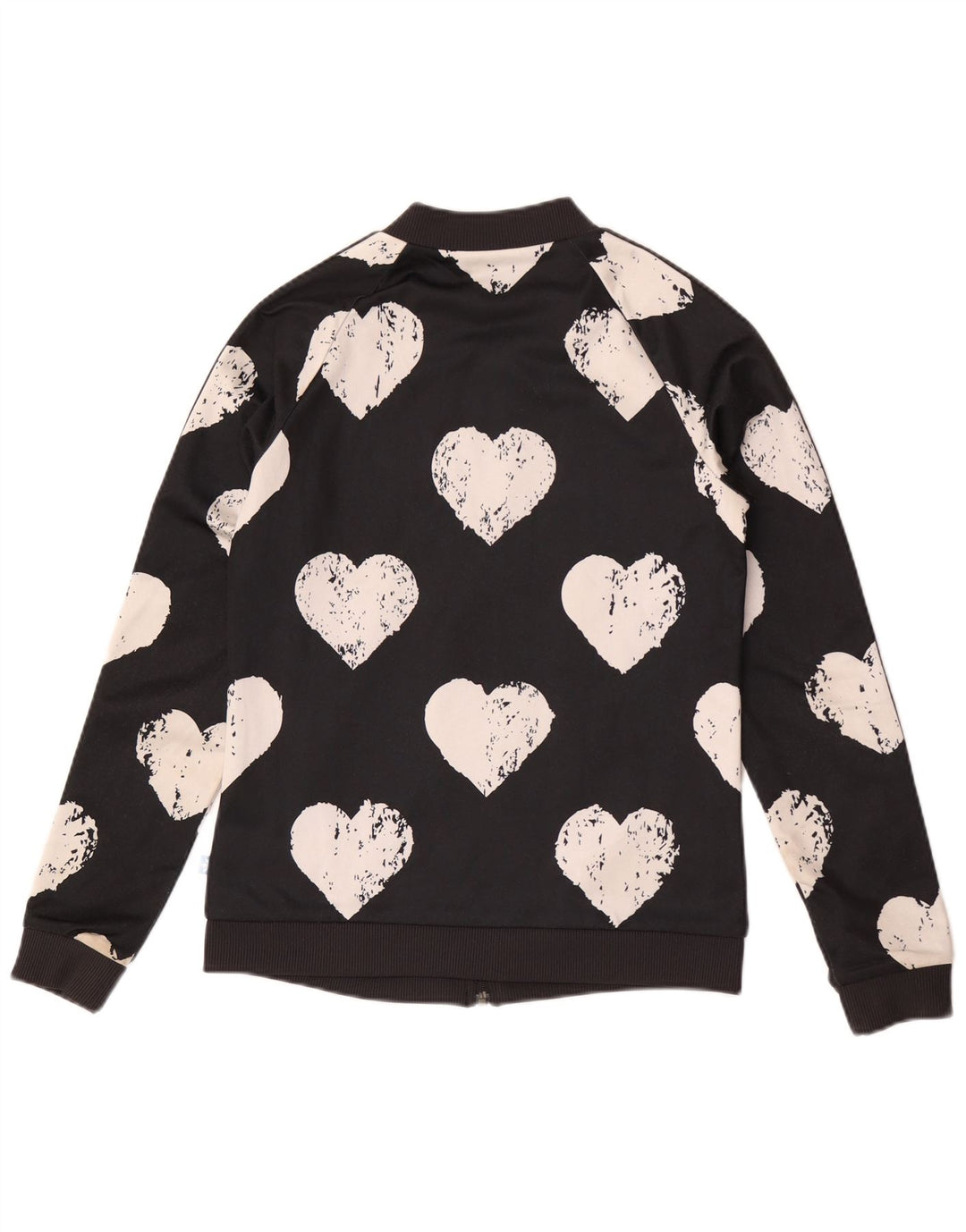 Adidas Veste de survêtement graphique pour femme IT 42 Medium Black Heart