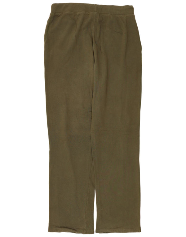 CHAMPION Pantalon de Survêtement Homme Large Kaki Coton