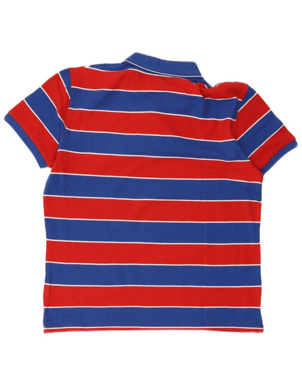 Wrangler Polo Homme Grand Coton Rayé Rouge