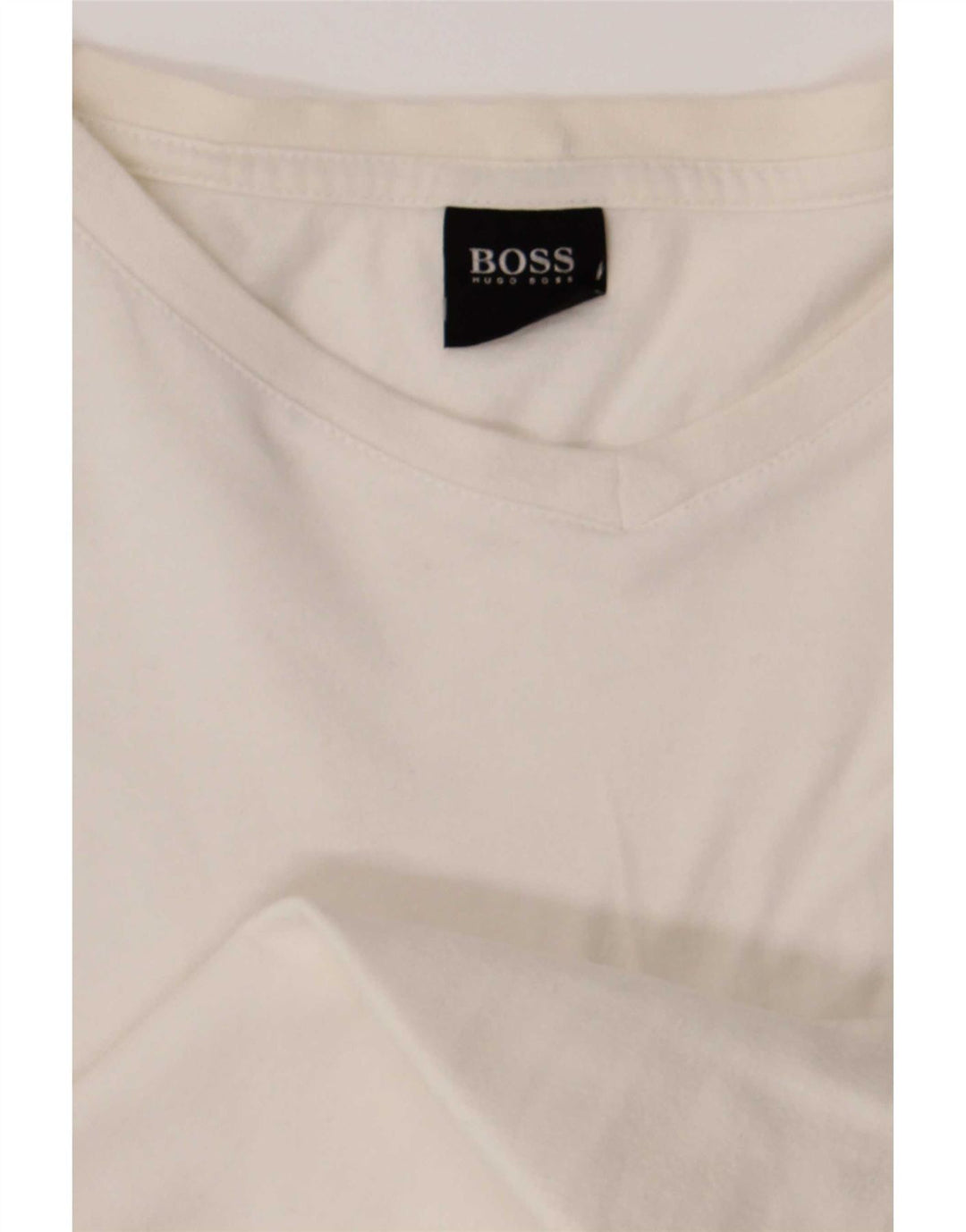 Hugo Boss Homme T-Shirt Top XL Blanc Coton