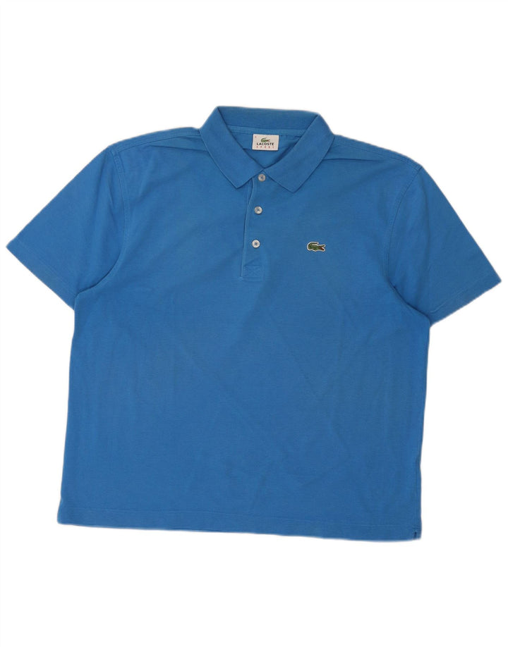 Lacoste Polo Homme Taille 5 Grand Bleu Coton