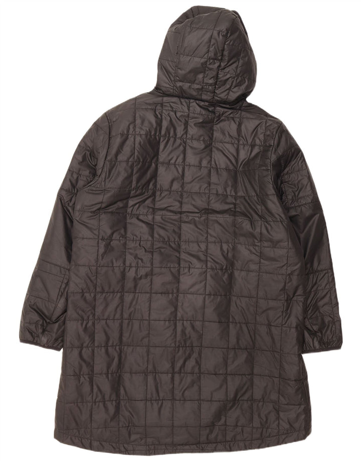 NIKE Manteau rembourré à capuche pour homme UK 42 XL Noir Polyester