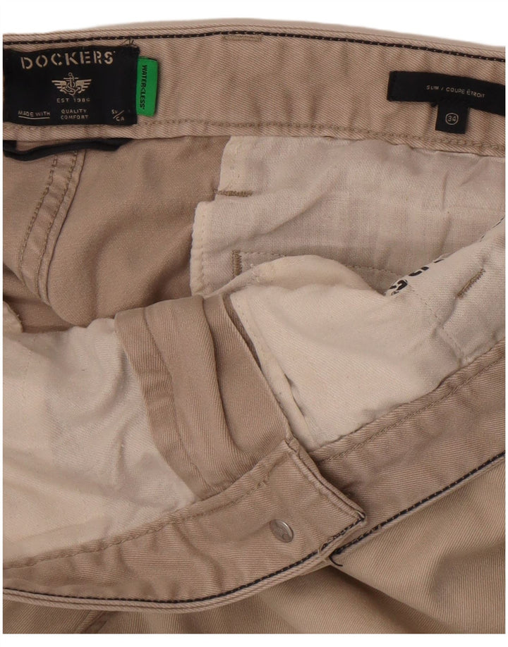 Dockers Pantalon Chino Slim Homme W34 L29 Beige