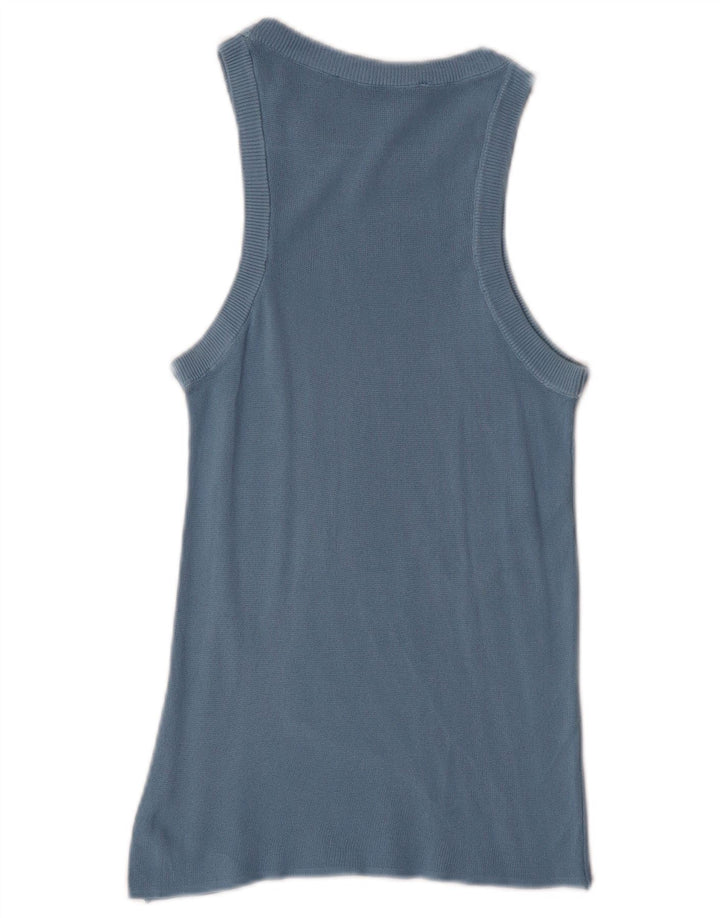 Zara Femme Débardeur UK 8 Petit Bleu