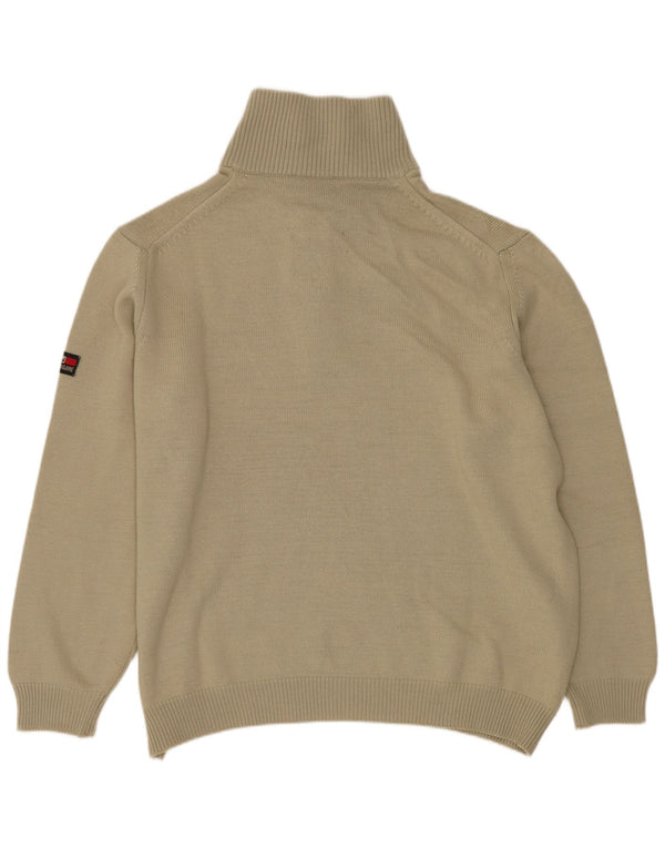 Navigare Pull col zippé pour homme XL Kaki