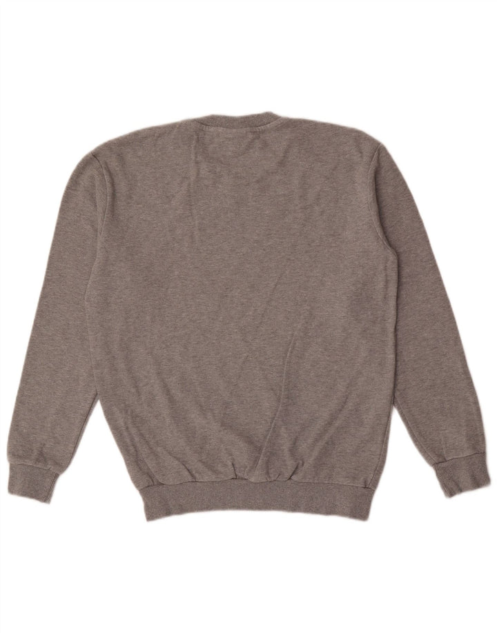 Zara Pull Col Rond Homme Gris Moyen Moucheté