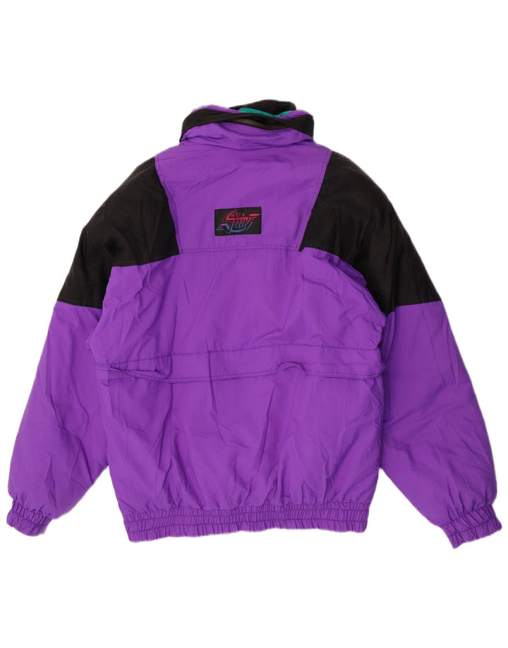 Sorry Veste de ski à capuche pour homme IT 50 Large Violet Colourblock Polyamide