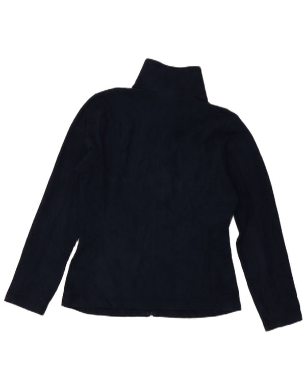 Patagonia Veste polaire graphique pour femme UK 10 Small Bleu marine Polyester