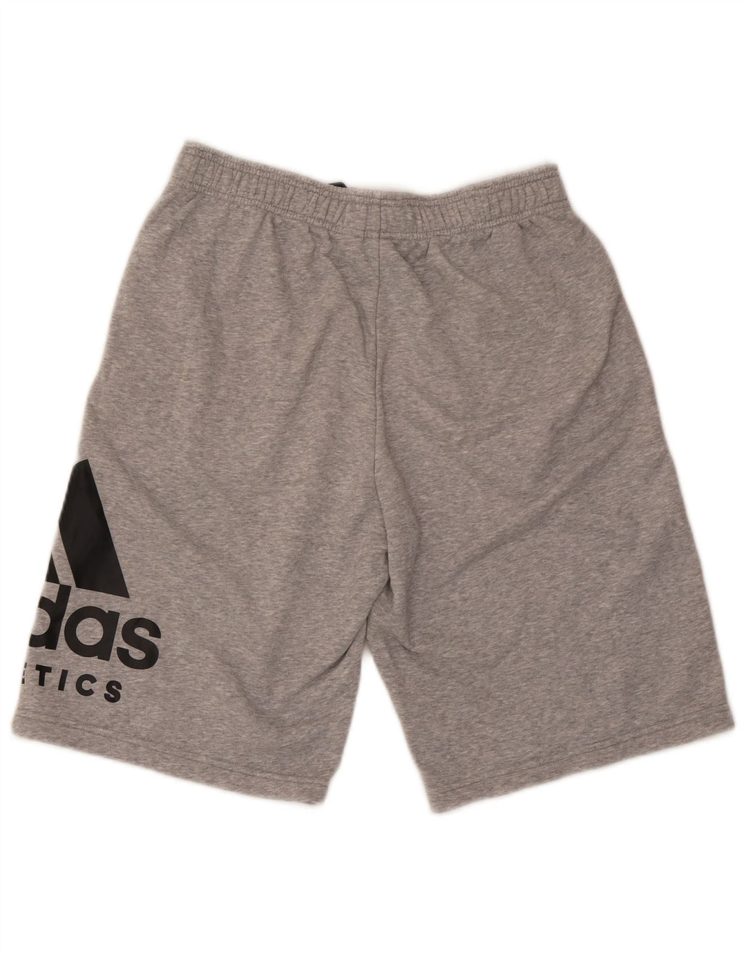Adidas Short de Sport Graphique Homme Gris Moyen
