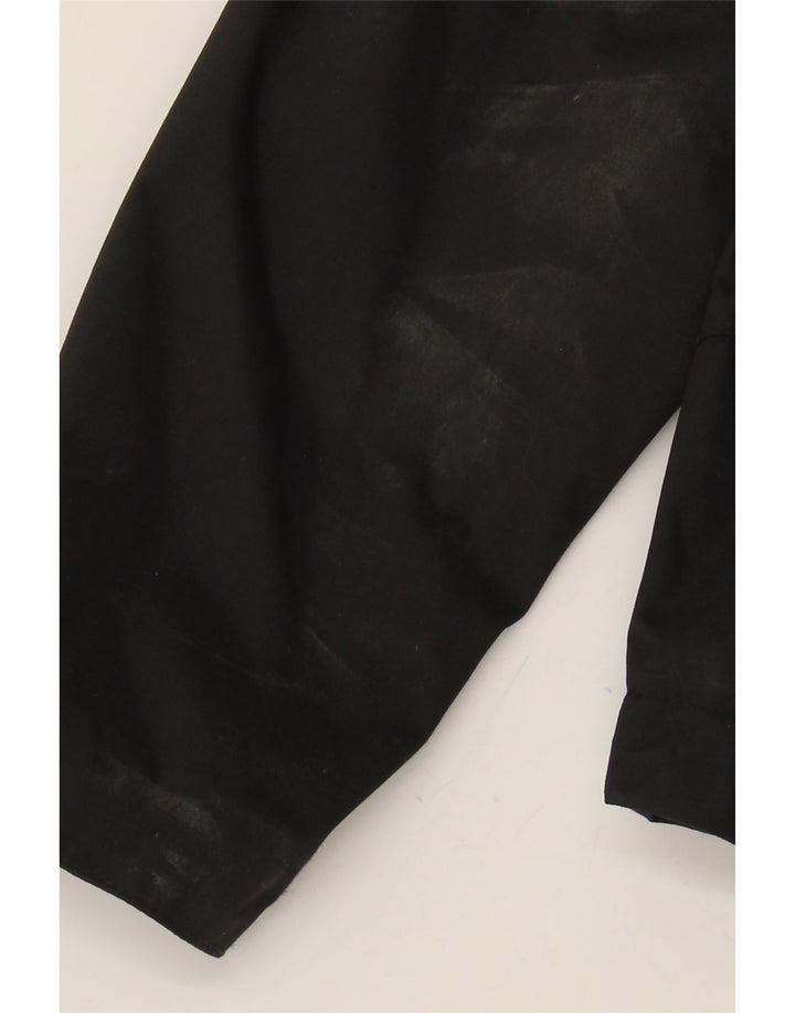 JACK WOLFSKIN Veste de pluie pour femme UK 10 Small Noir Polyamide