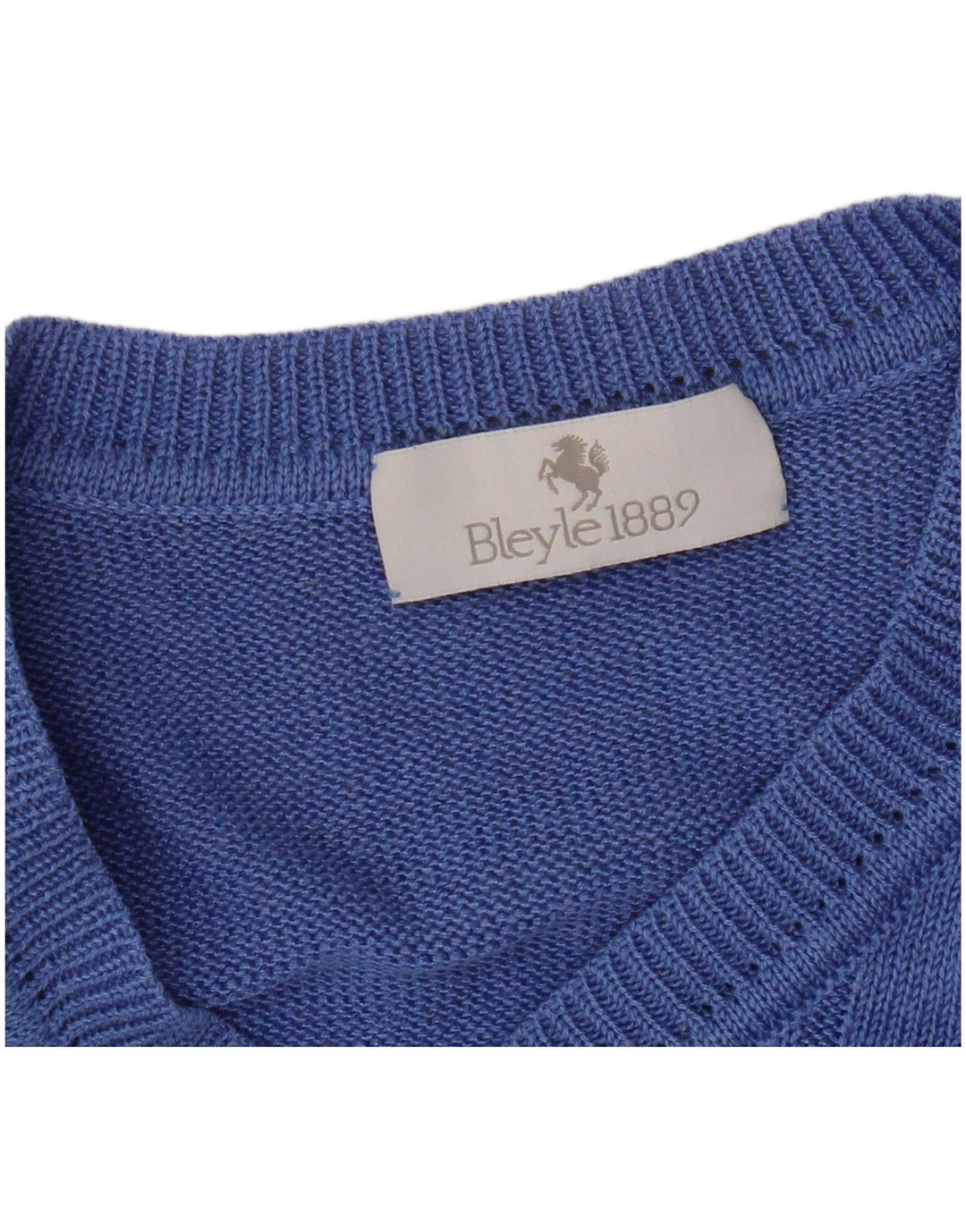 Bleyle Pull coupe décontractée à col en V pour homme, petit bleu