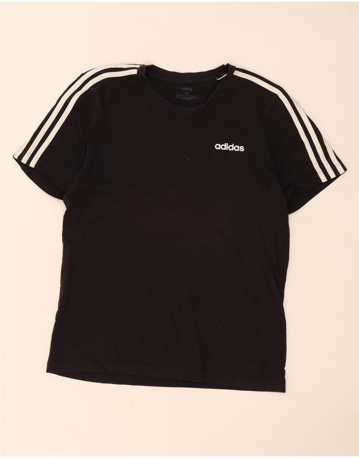 Adidas T-Shirt Homme Haut Noir Moyen Coton