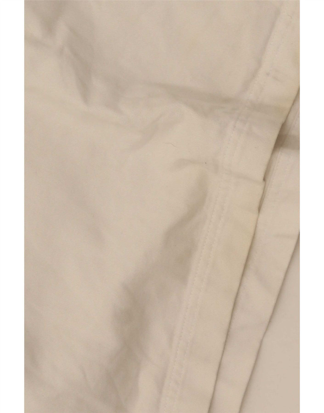 Crew Clothing Chemise pull pour homme en coton rayé blanc