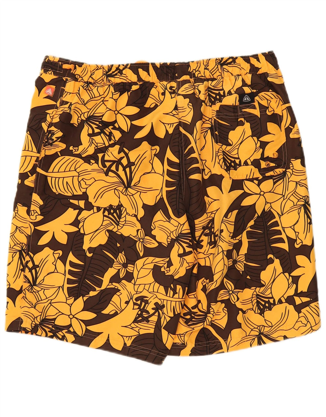 Firefly Short de bain pour homme en polyester floral marron