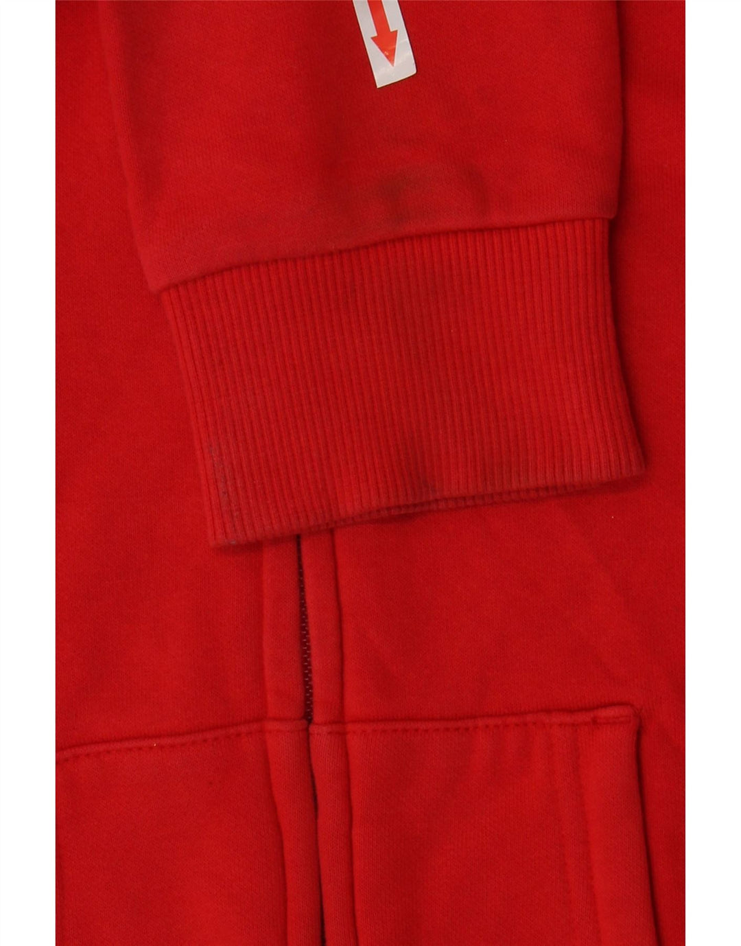 Puma Veste de survêtement pour femme UK 14 Rouge moyen Coton