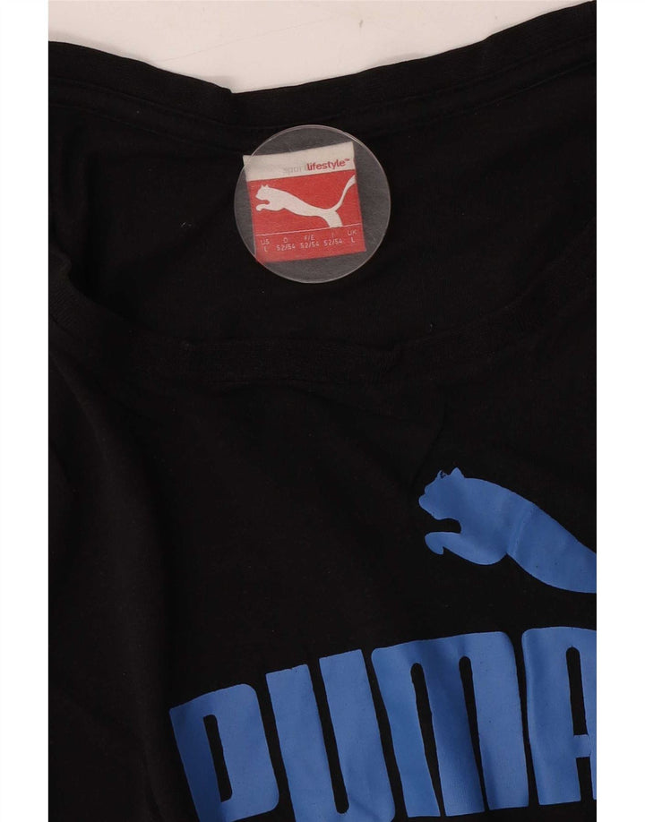 Nike T-shirt pour homme Noir Taille L