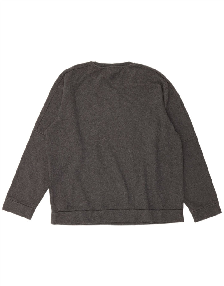 Adidas Sweat-shirt pour homme XL Gris Coton
