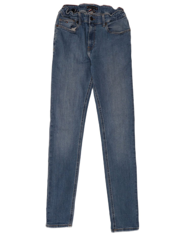 TOMMY HILFIGER Jean skinny garçon 13-14 ans bleu coton