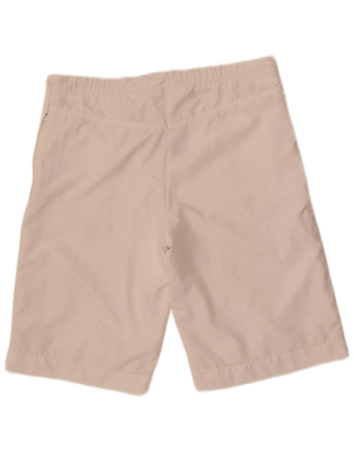 Nike Short de sport pour femme UK 14/16 Large Blanc Polyester