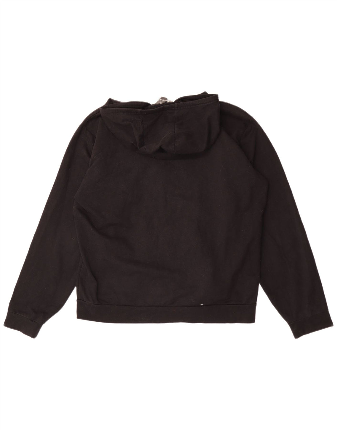 Eddie Bauer Pull à capuche zippé pour homme Grand coton noir