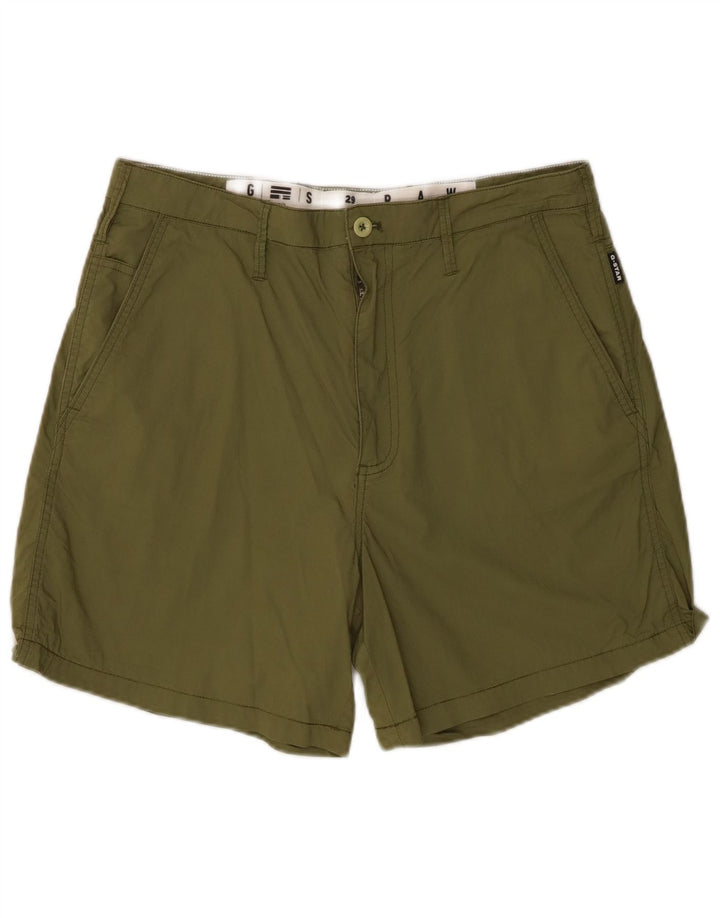 G-Star Short Chino Homme W29 Petit Kaki Coton