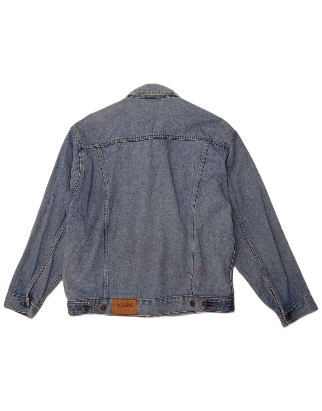 MAGIC VENTURE Veste en jean pour femme UK 16 Large Bleu Coton