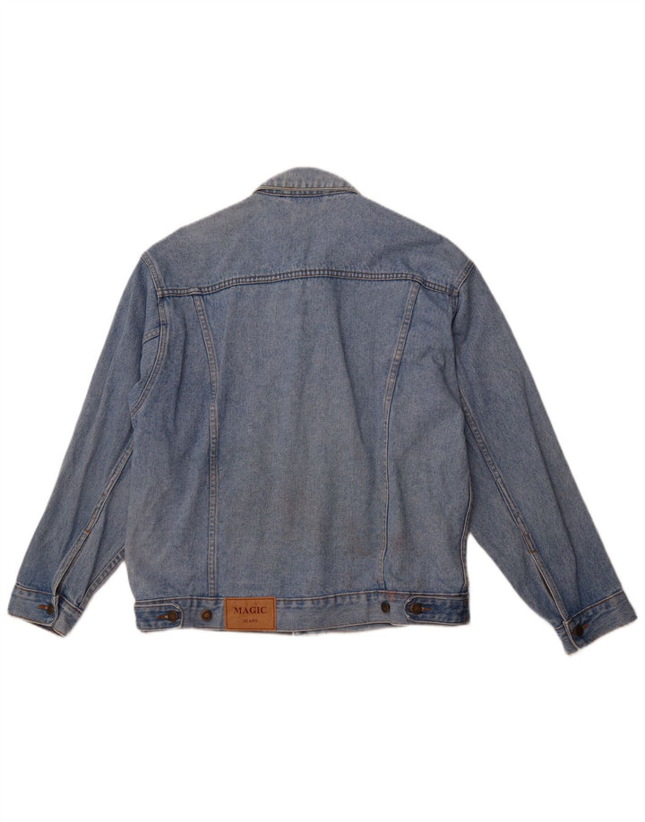 MAGIC VENTURE Veste en jean pour femme UK 16 Large Bleu Coton