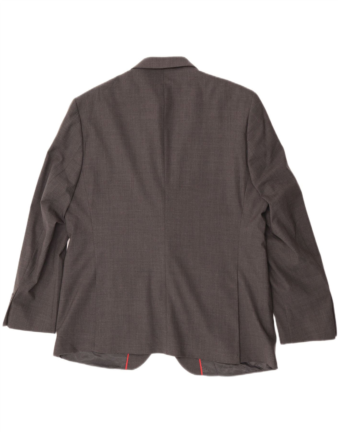 Marks & Spencer Veste blazer à 2 boutons pour homme UK 44 XL en laine à carreaux gris