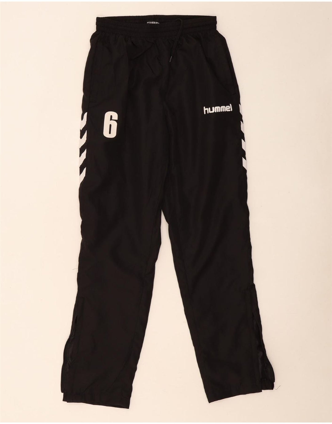 HUMMEL Pantalon de Survêtement Graphique Homme Petit Noir Polyester