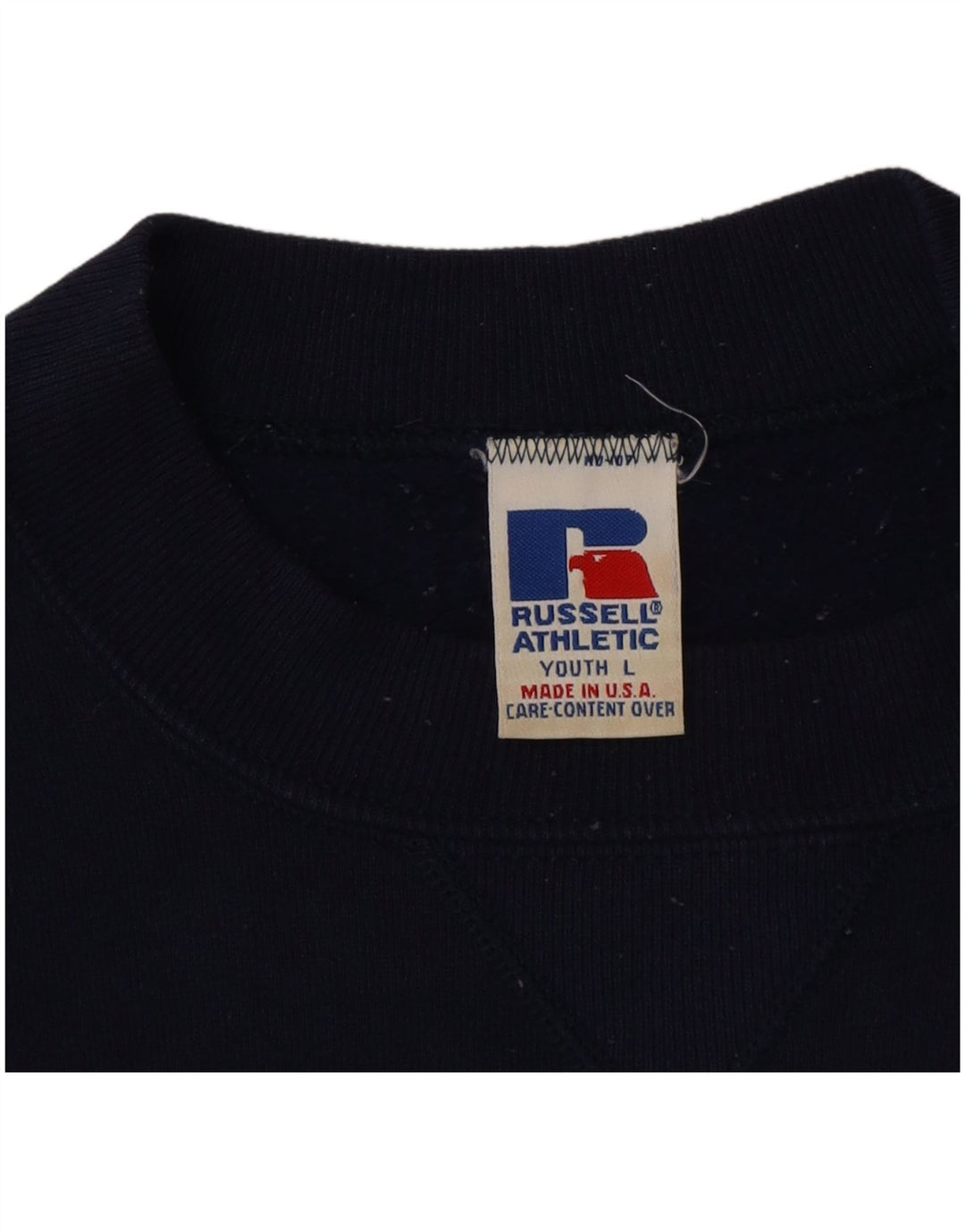 Russell Athletic Pull-over en coton bleu marine pour garçon 13-14 ans