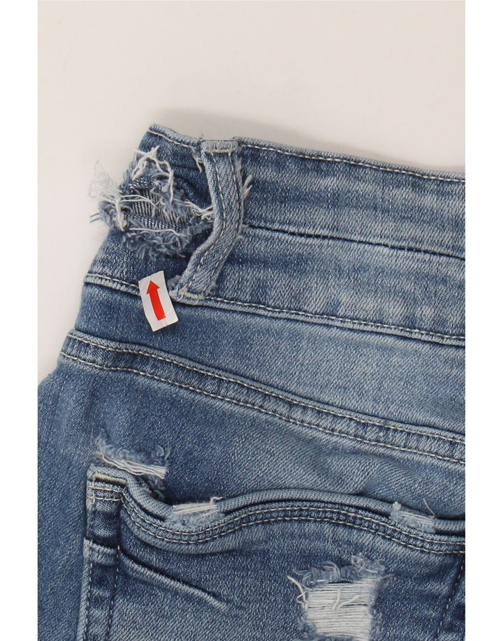 BKE Payton Jean skinny taille moyenne pour femme W29 L26 Bleu coton