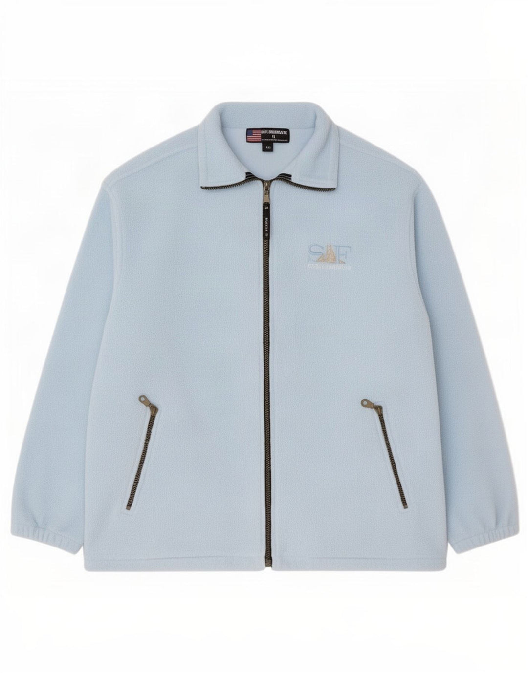 veste polaire homme vintage UK 38 Bleu moyen