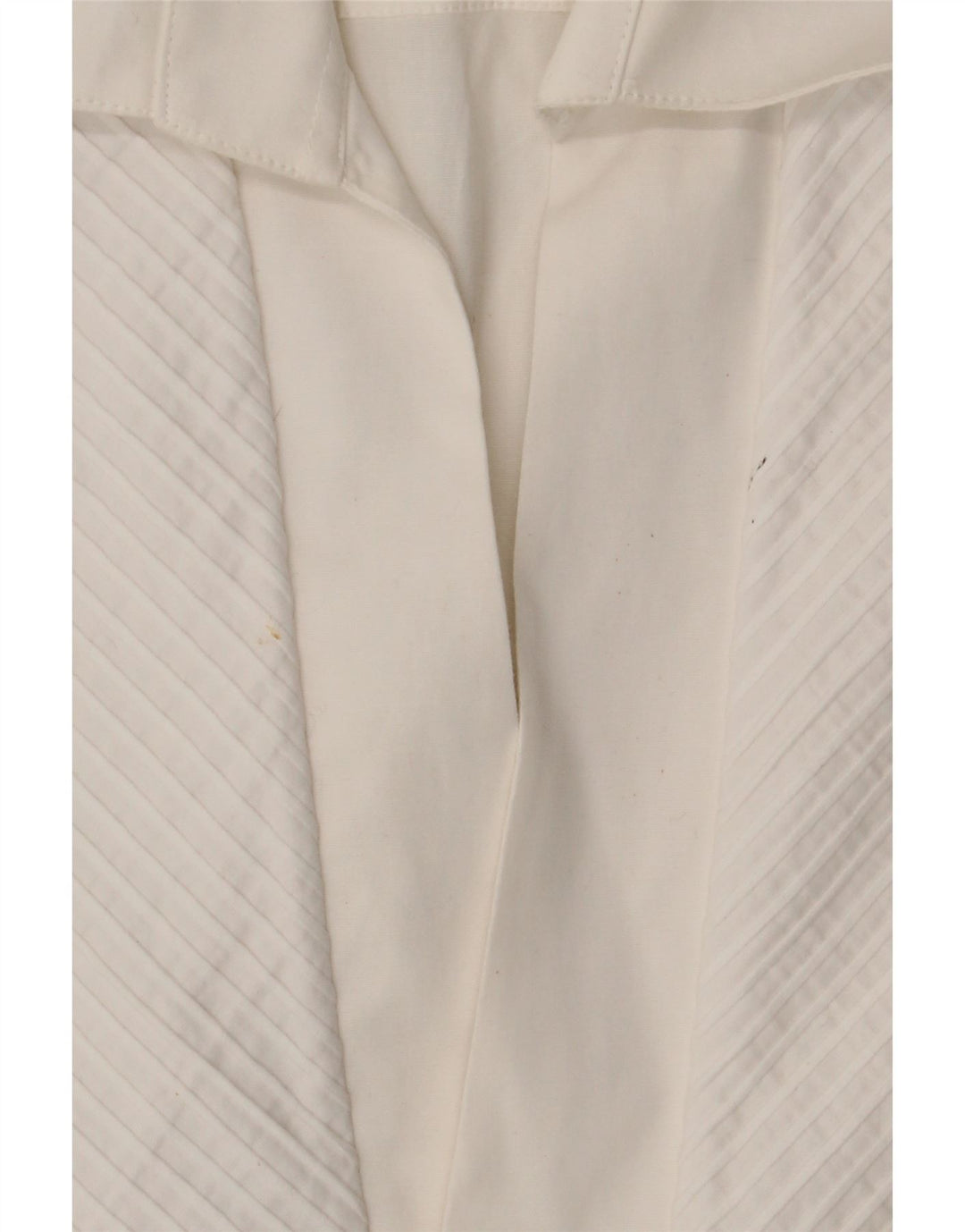 chemise femme vintage UK 14 Coton Blanc Moyen