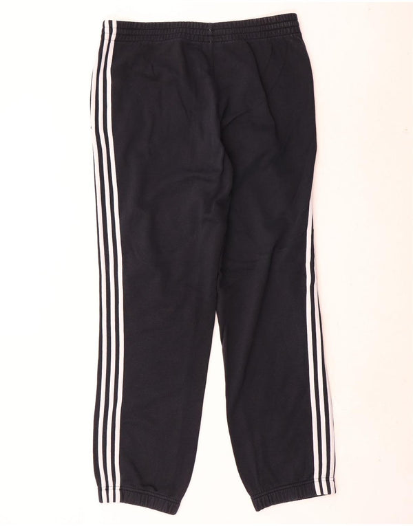 Adidas Pantalon de survêtement pour homme en coton noir Taille L