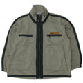 DIADORA Veste de Survêtement Garçon 5-6 Ans Vert Colourblock Polyester