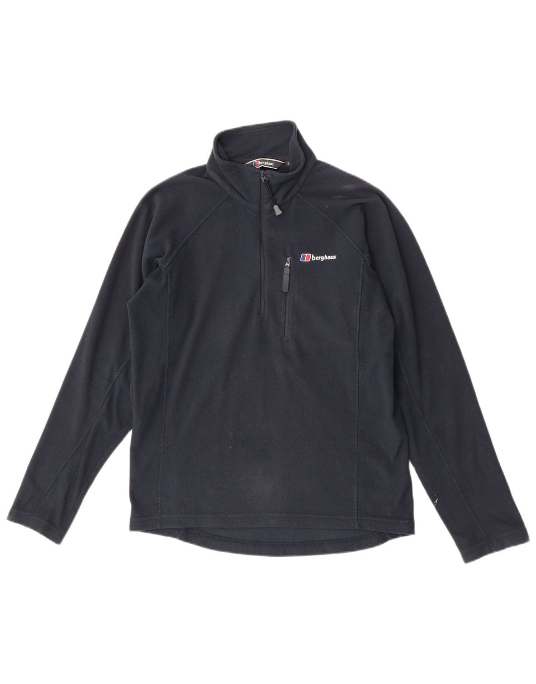 Berghaus Pull polaire à col zippé pour homme Petit bleu marine Polyester