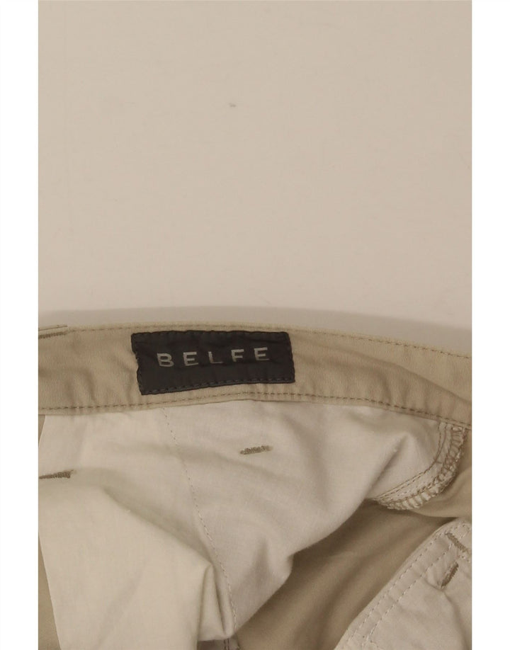 BELFE & BELFE Short Cargo Homme W34 Grand Coton Beige