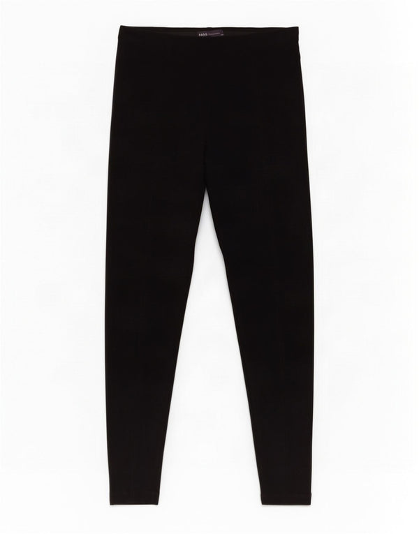 Marks & Spencer Legging court pour femme UK 10 Small Noir Polyester
