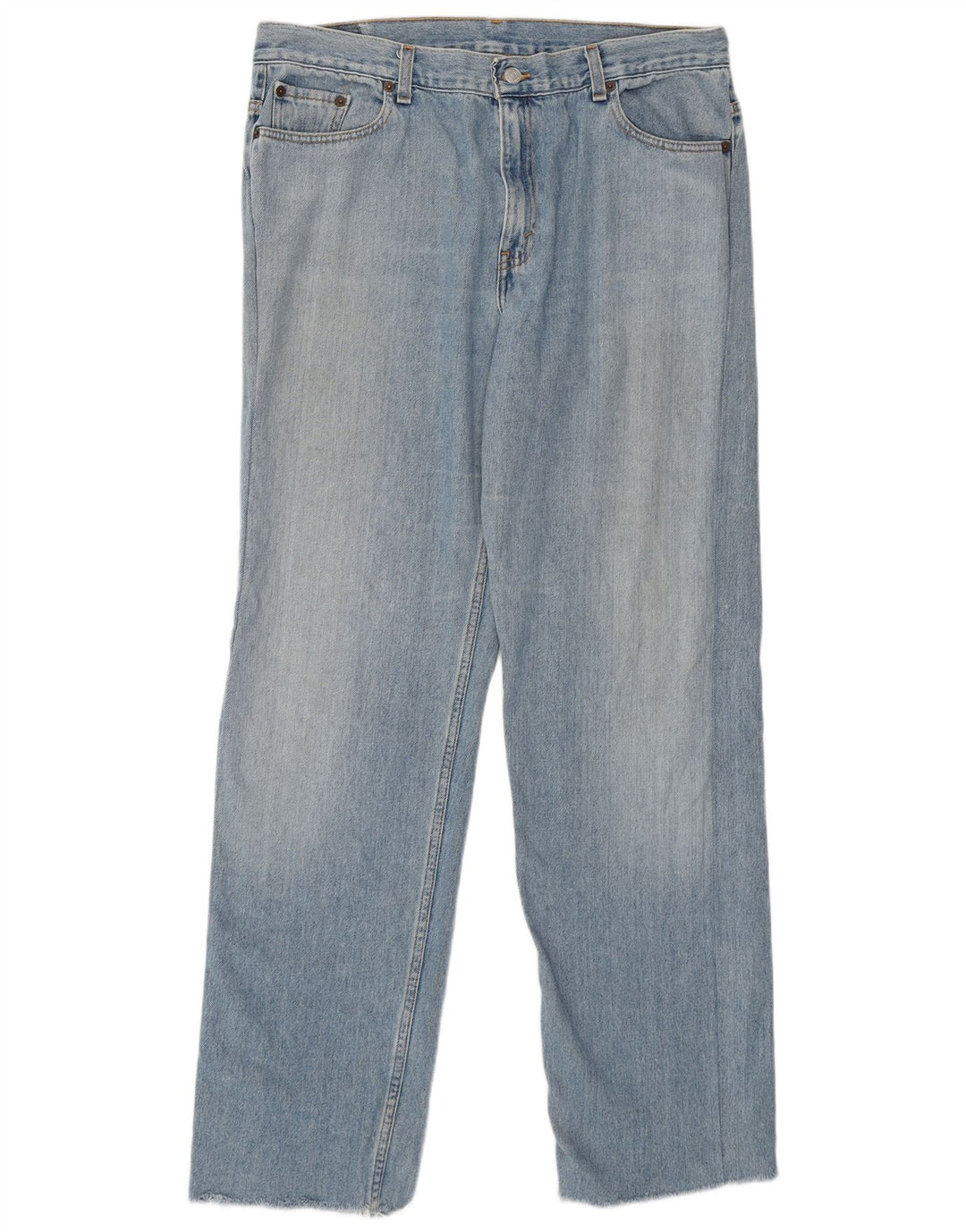 LEVI'S Jean ample taille basse 577 pour femme US 16 2XL W38 L33 Bleu Coton