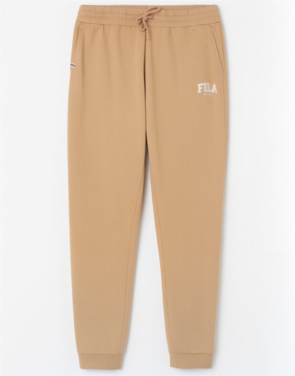 Fila Pantalon De Survêtement Joggers XL Beige Coton Sport Homme