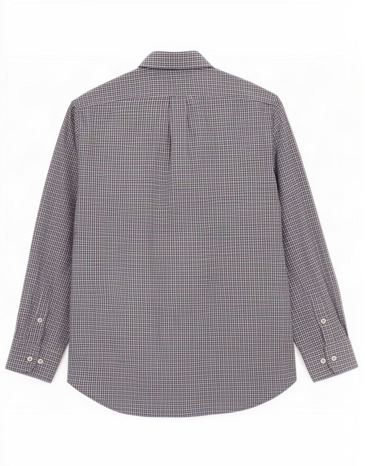 Marlboro Classics Chemise coupe régulière pour homme 2XL Bleu vichy