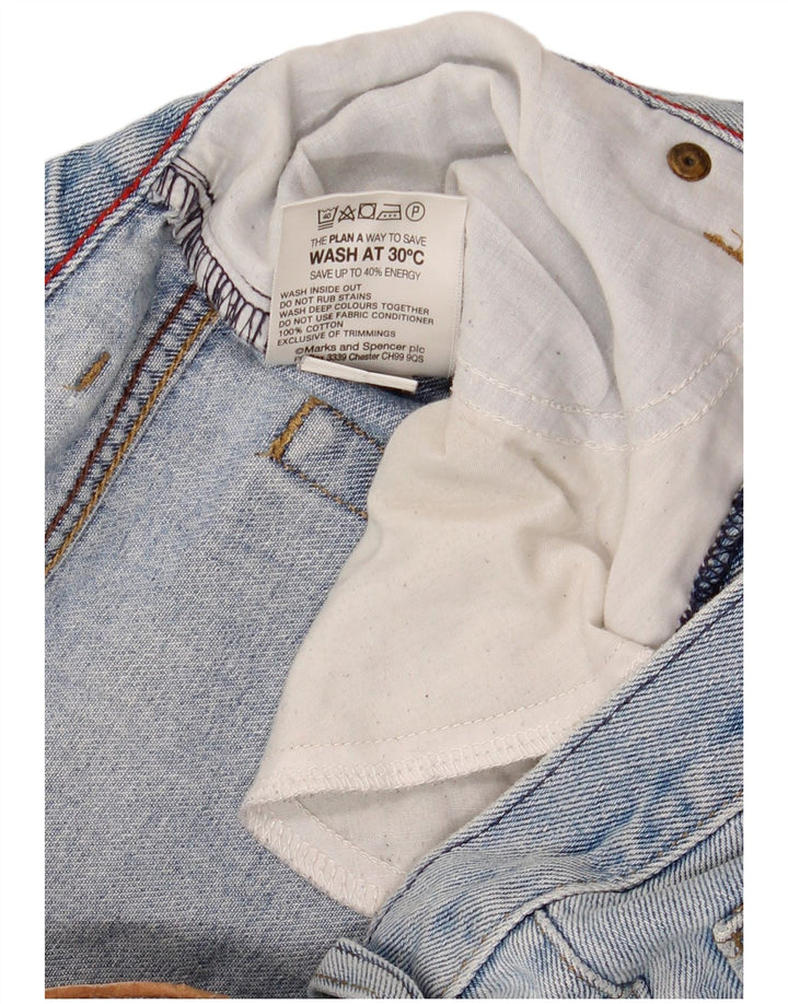Marks & Spencer Jean ample homme W32 L26 bleu coton