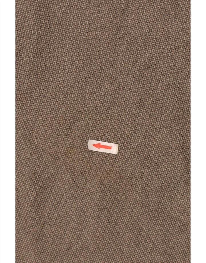 Marks & Spencer Pull col V pour homme en laine mérinos Gris Taille L