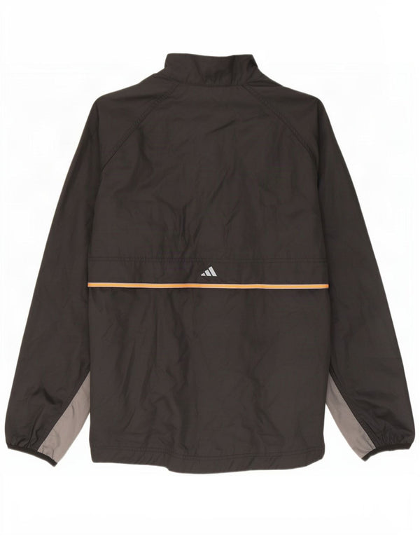 Adidas Haut de survêtement pour homme Coupe ample UK 40/42 Noir moyen