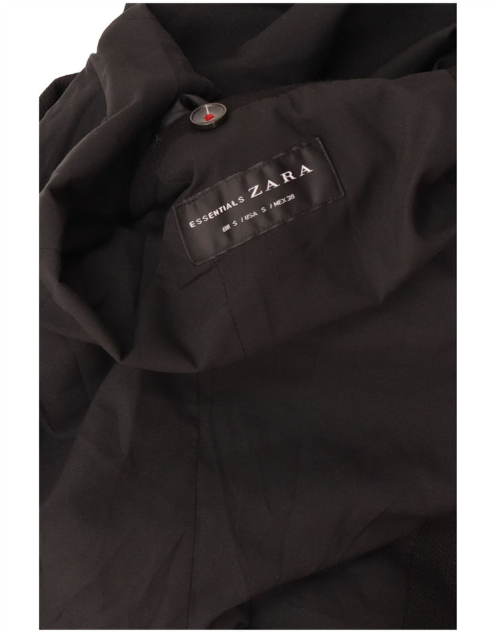 Zara Veste blazer à 2 boutons pour homme UK 36 Small Noir
